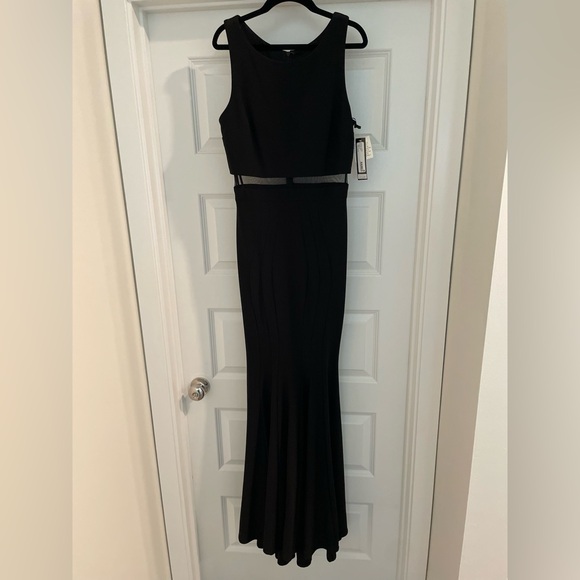 betsy adam black dress macy's B&A by Betsy & Adam Ruched Lace Sheath Dress